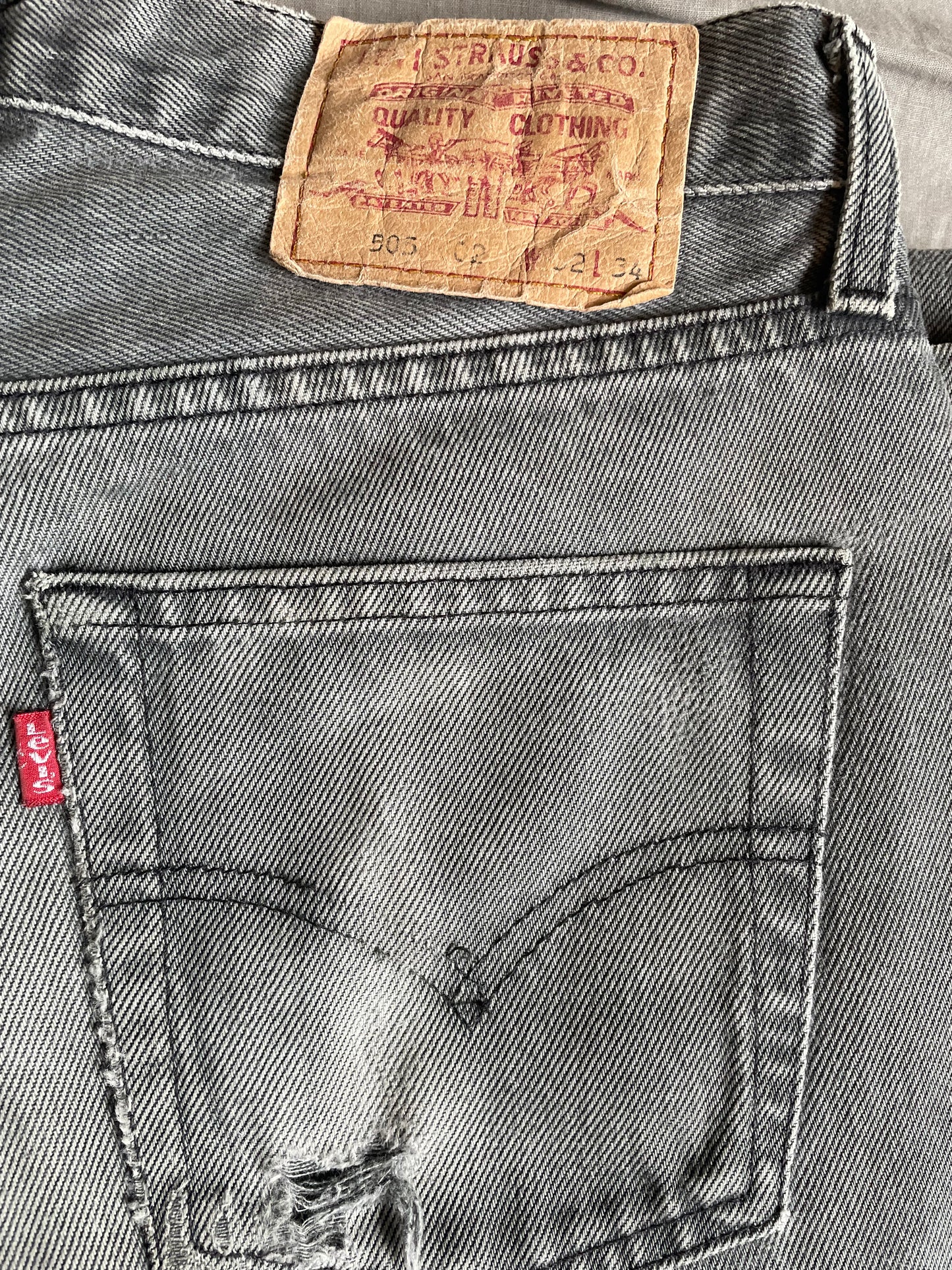 Levi’s 505 made in Italy, from 1996