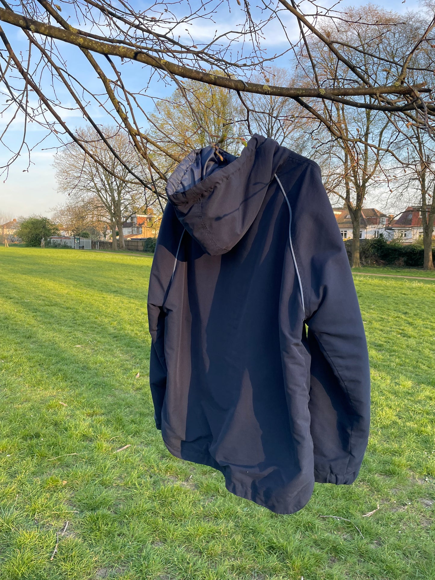 00s Anorak nylon jacket made in Turkey