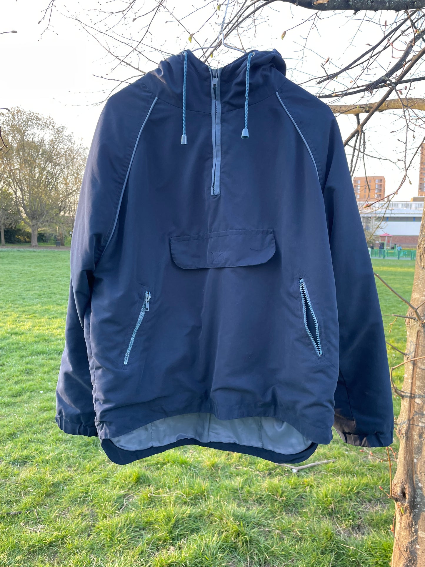 00s Anorak nylon jacket made in Turkey
