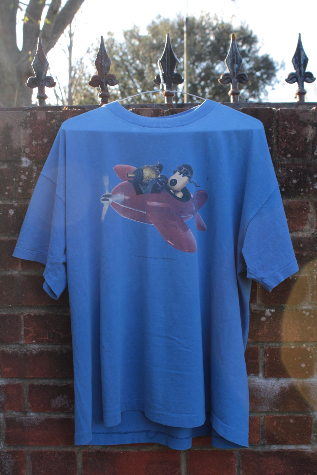 80s Wallace&Gromit t-shirt