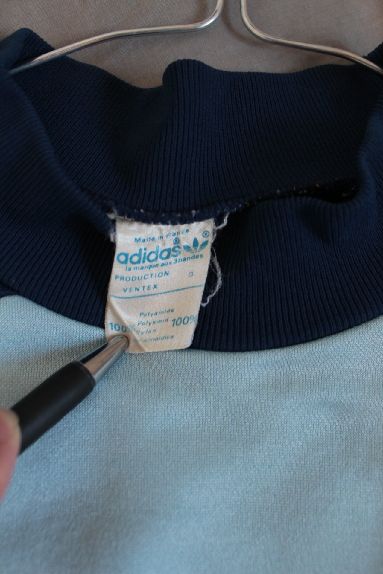 70s adidas sweatshirt made in France