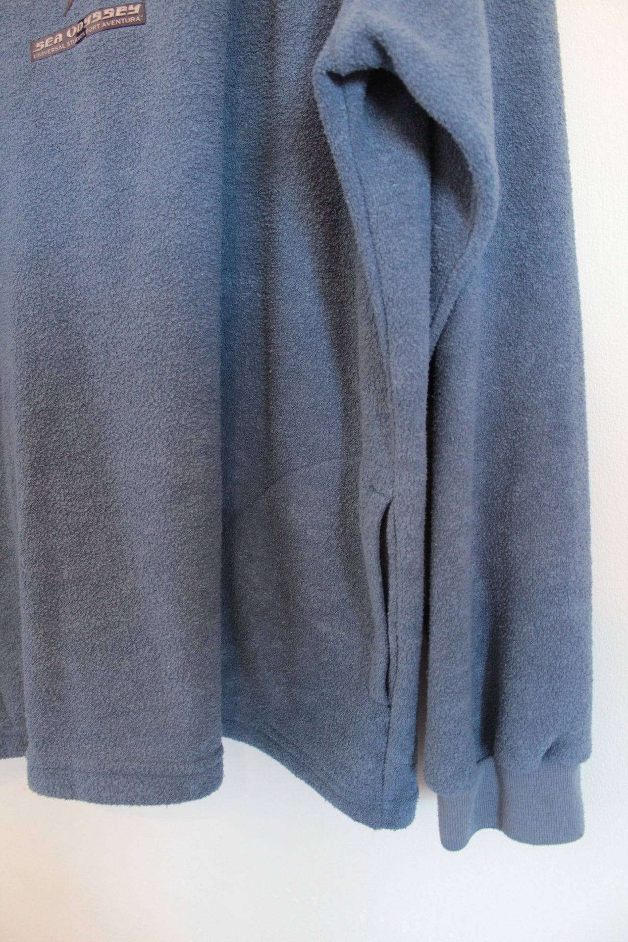 00s Port Aventura fleece jacket made in Spain