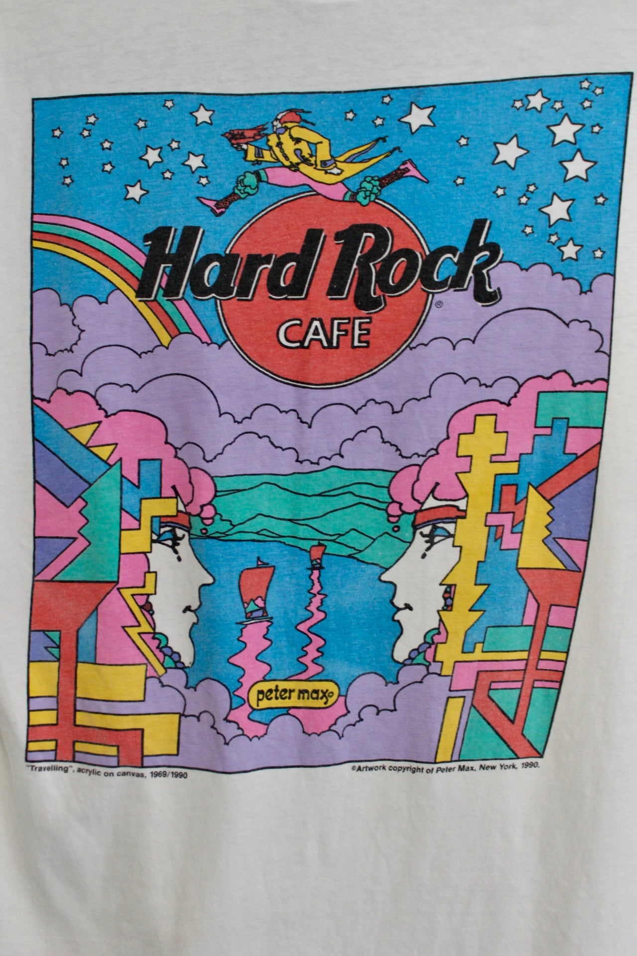 1990 Hard Rock Cafe Tee Peter Max