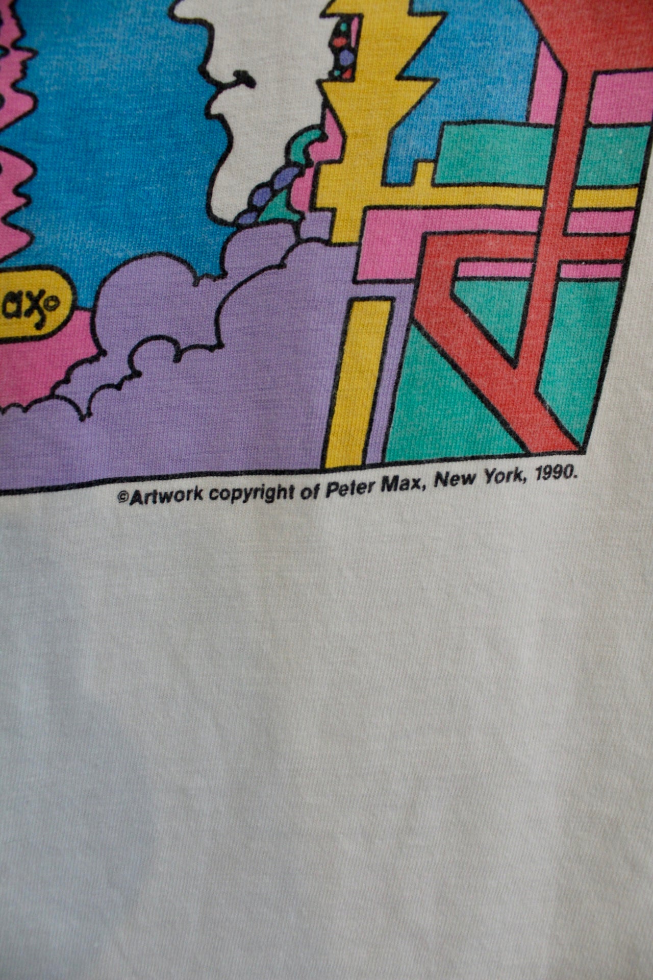 1990 Hard Rock Cafe Tee Peter Max