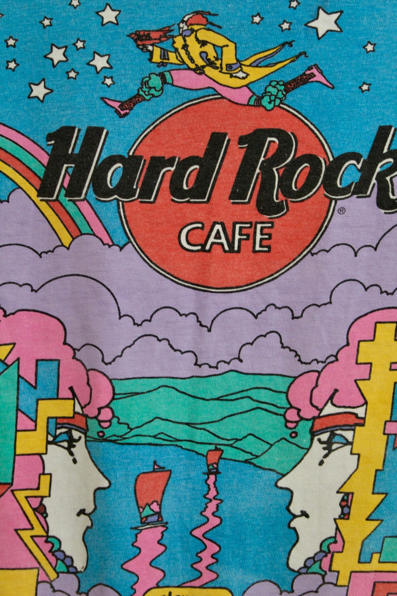 1990 Hard Rock Cafe Tee Peter Max