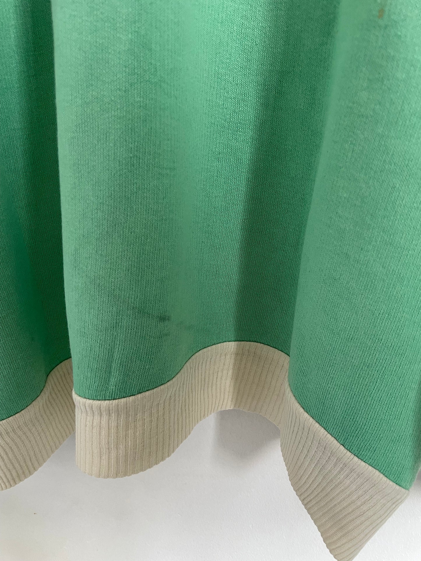 80s-90s Light green sweatshirt made in Italy