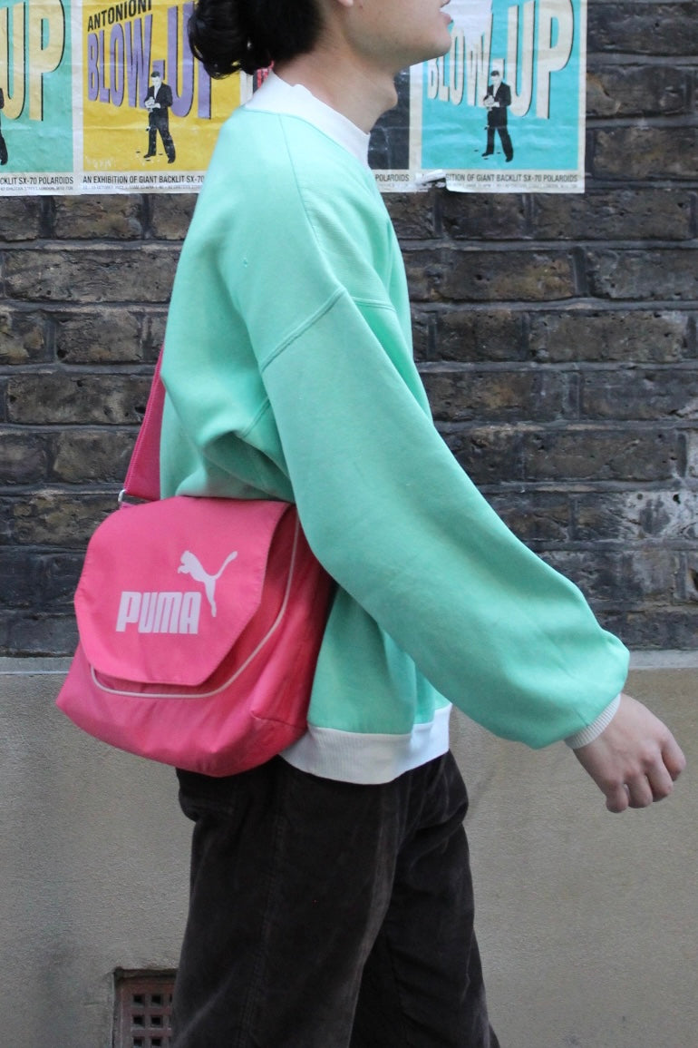 80s-90s Light green sweatshirt made in Italy