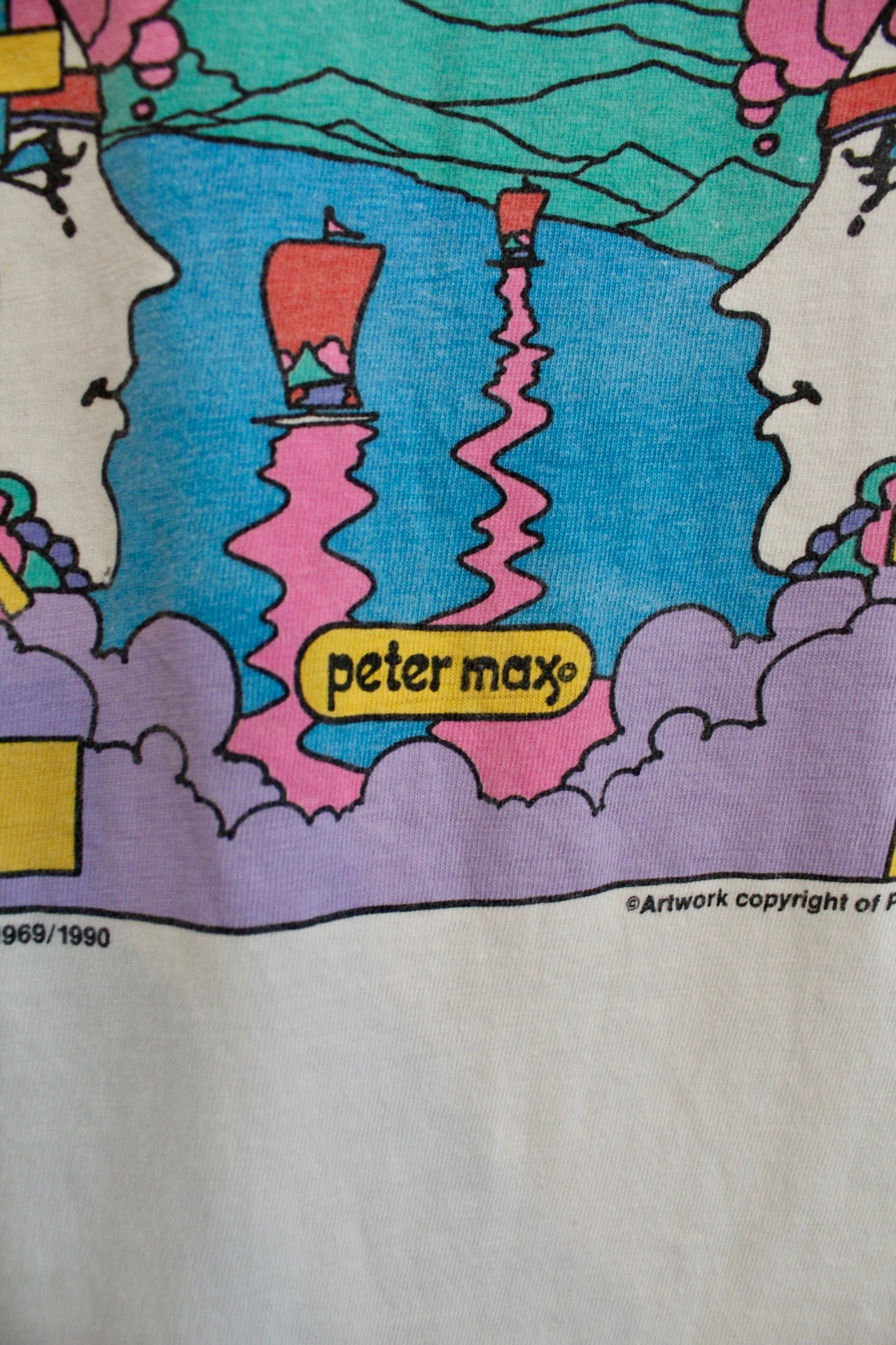 1990 Hard Rock Cafe Tee Peter Max