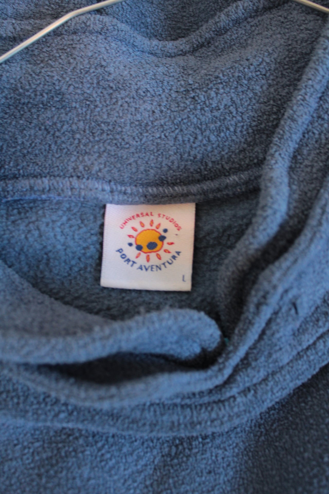 00s Port Aventura fleece jacket made in Spain